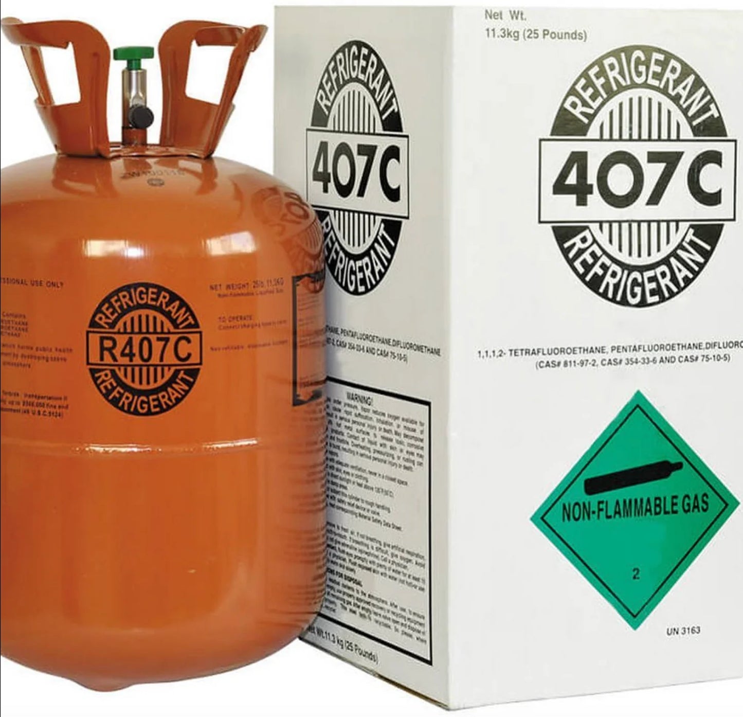 R-407C REFRIGERANT 25LB